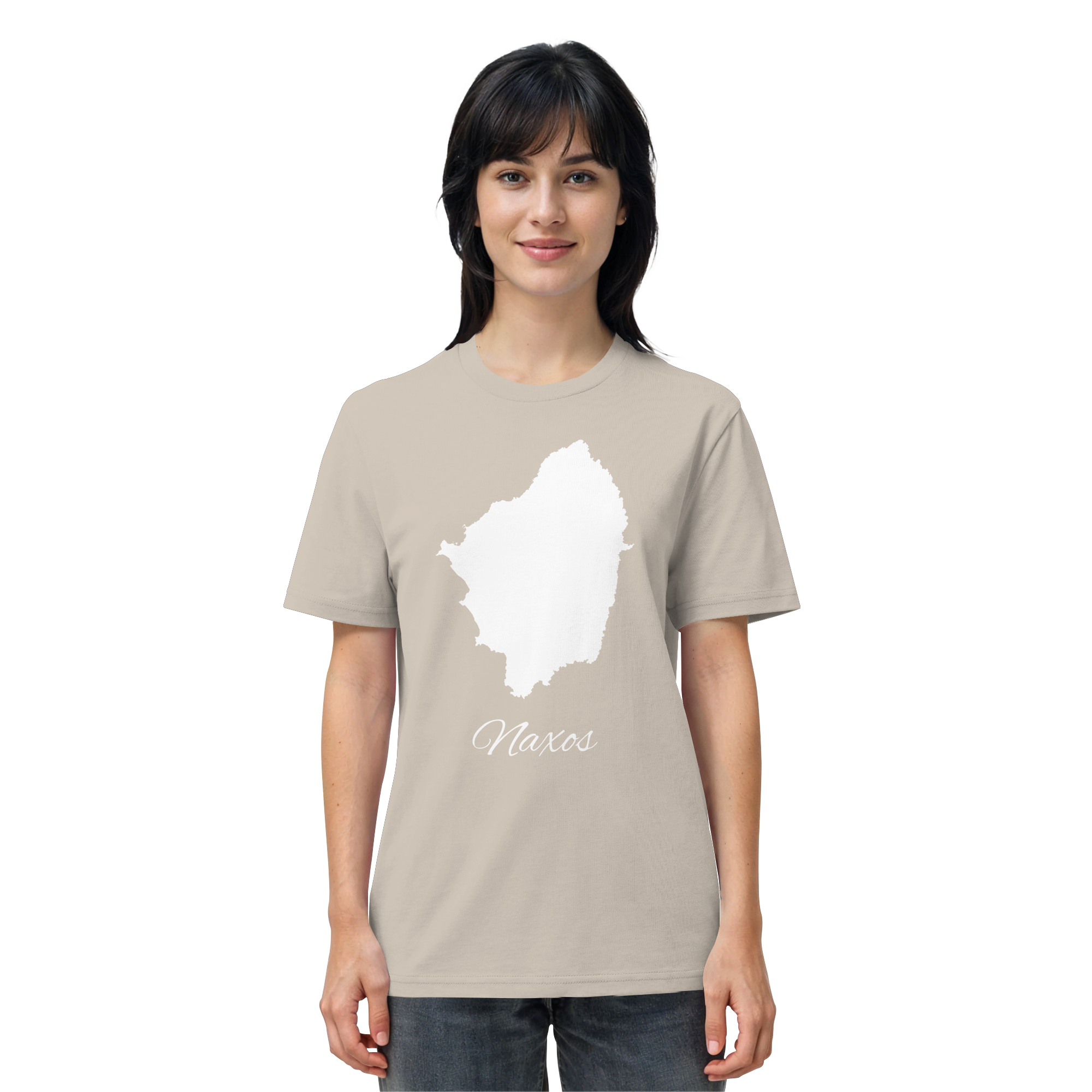 Naxos Silhouette Griechenland - Organic Shirt