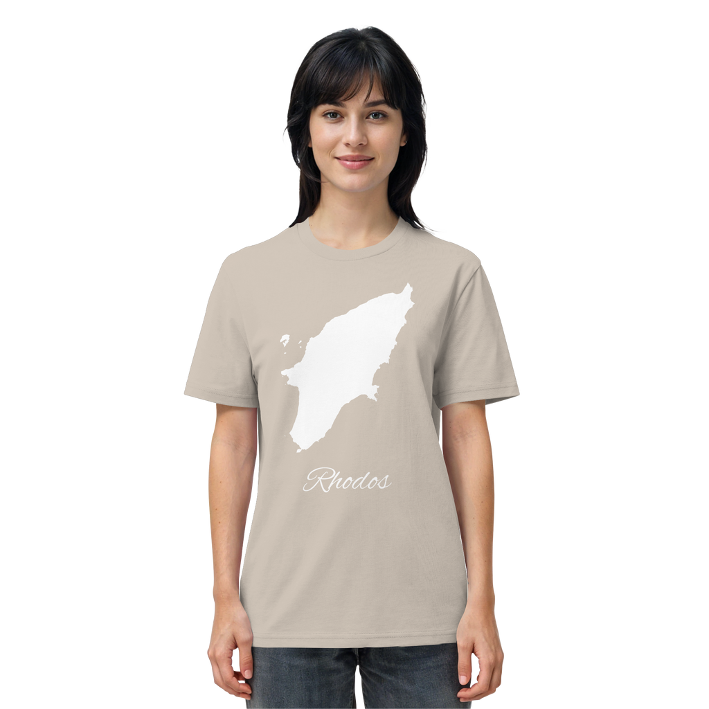 Rhodos Silhouette Griechenland - Organic Shirt