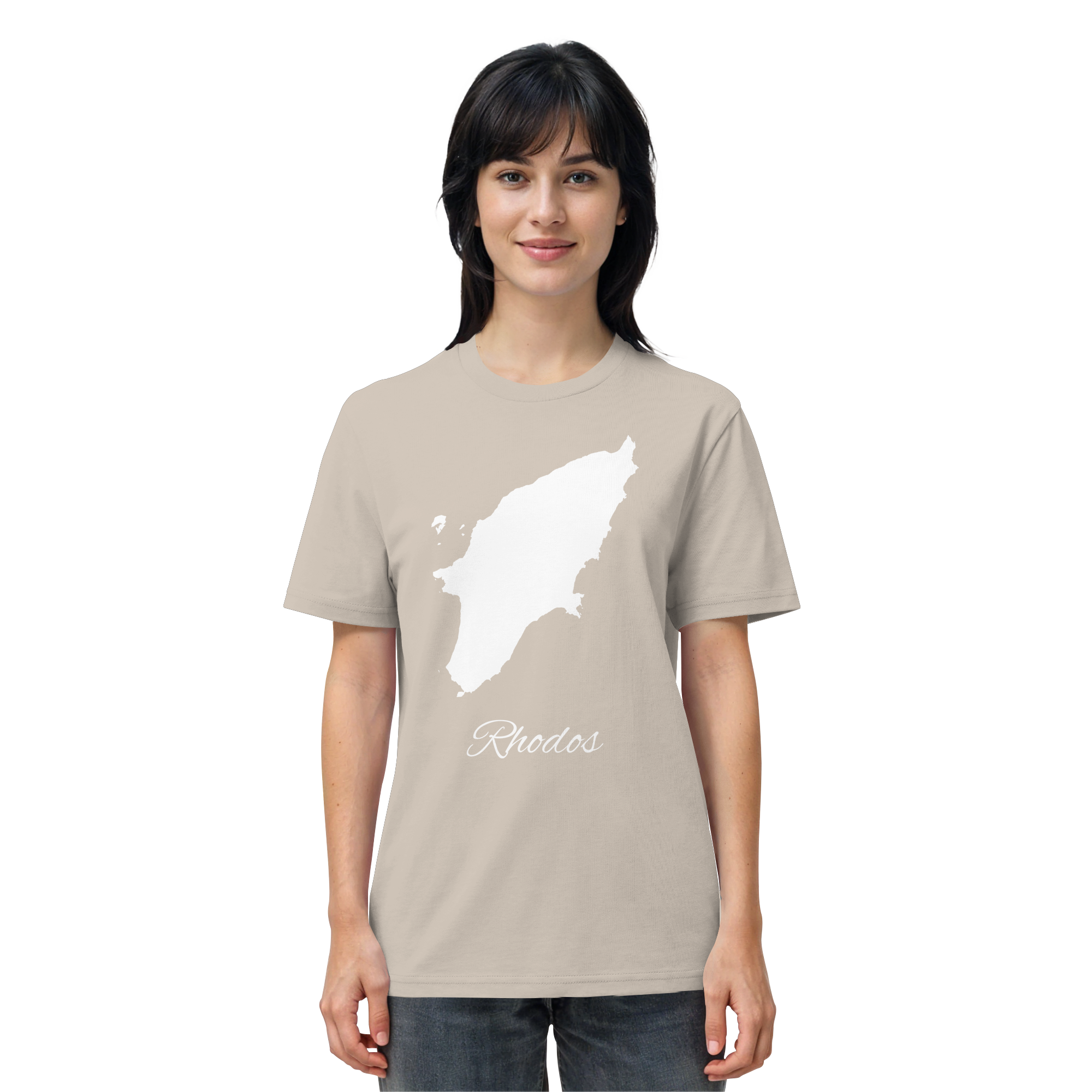 Rhodos Silhouette Griechenland - Organic Shirt