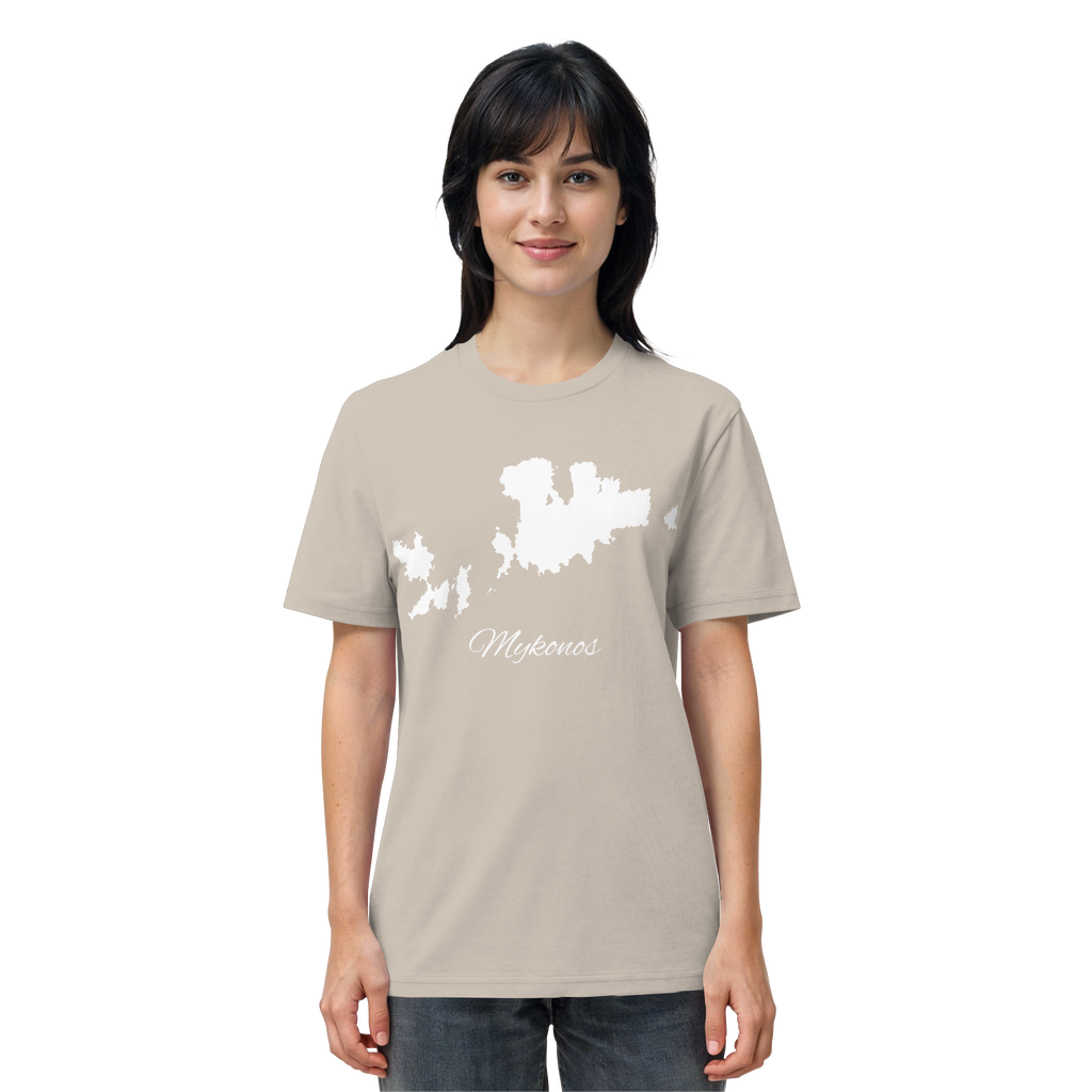 Mykonos Silhouette Griechenland - Organic Shirt