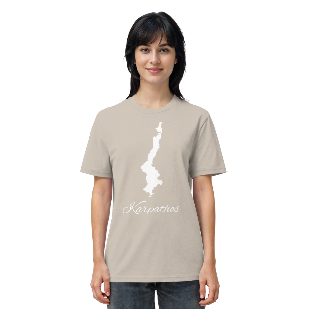 Karpathos Silhouette Griechenland - Organic Shirt