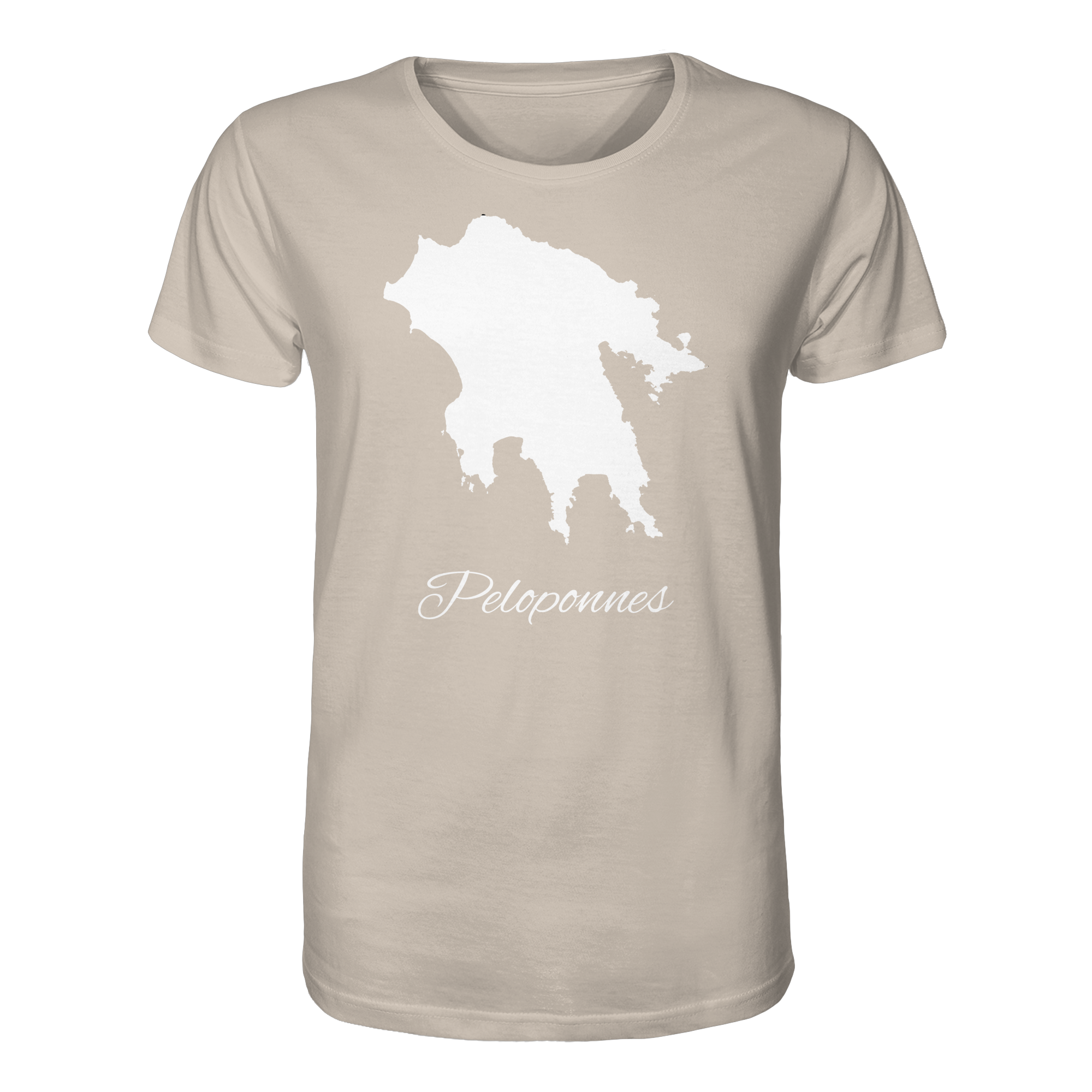 Peloponnes Silhouette Griechenland - Organic Shirt