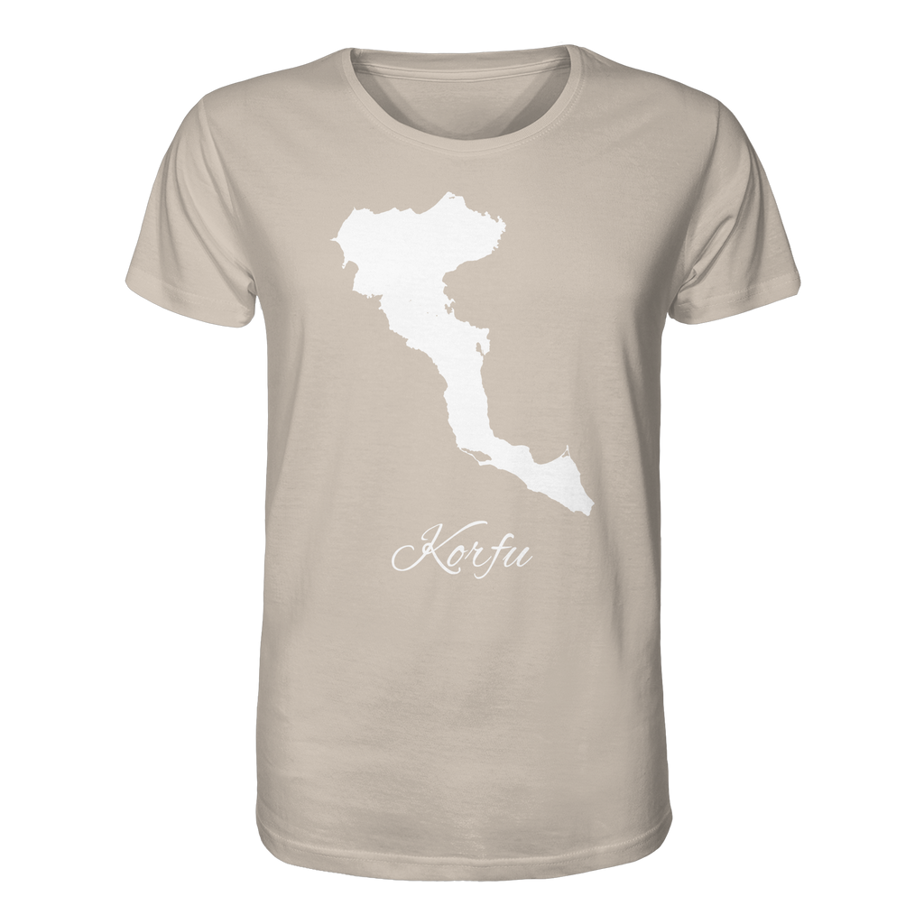Korfu Silhouette Griechenland - Organic Shirt