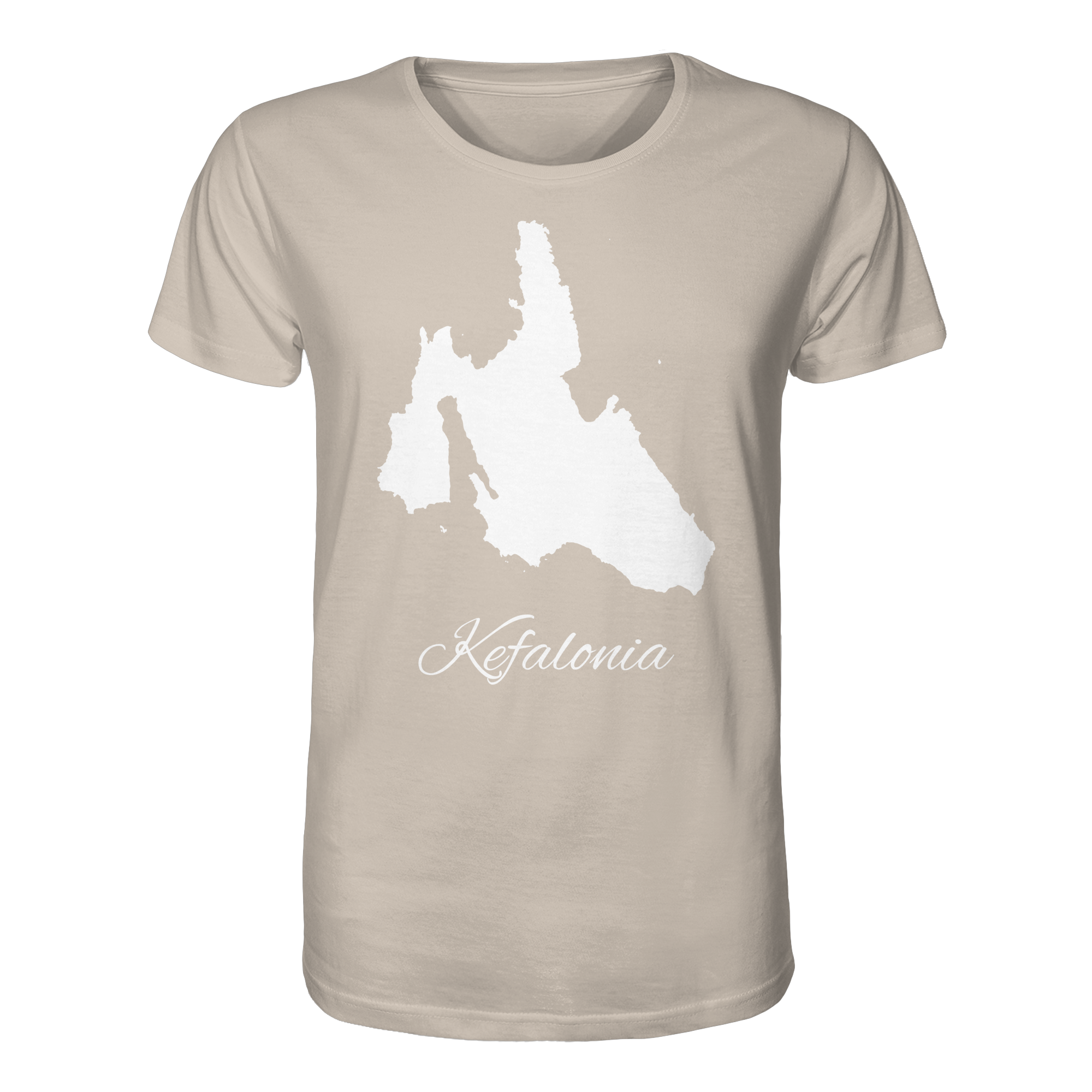 Kefalonia Silhouette Griechenland - Organic Shirt