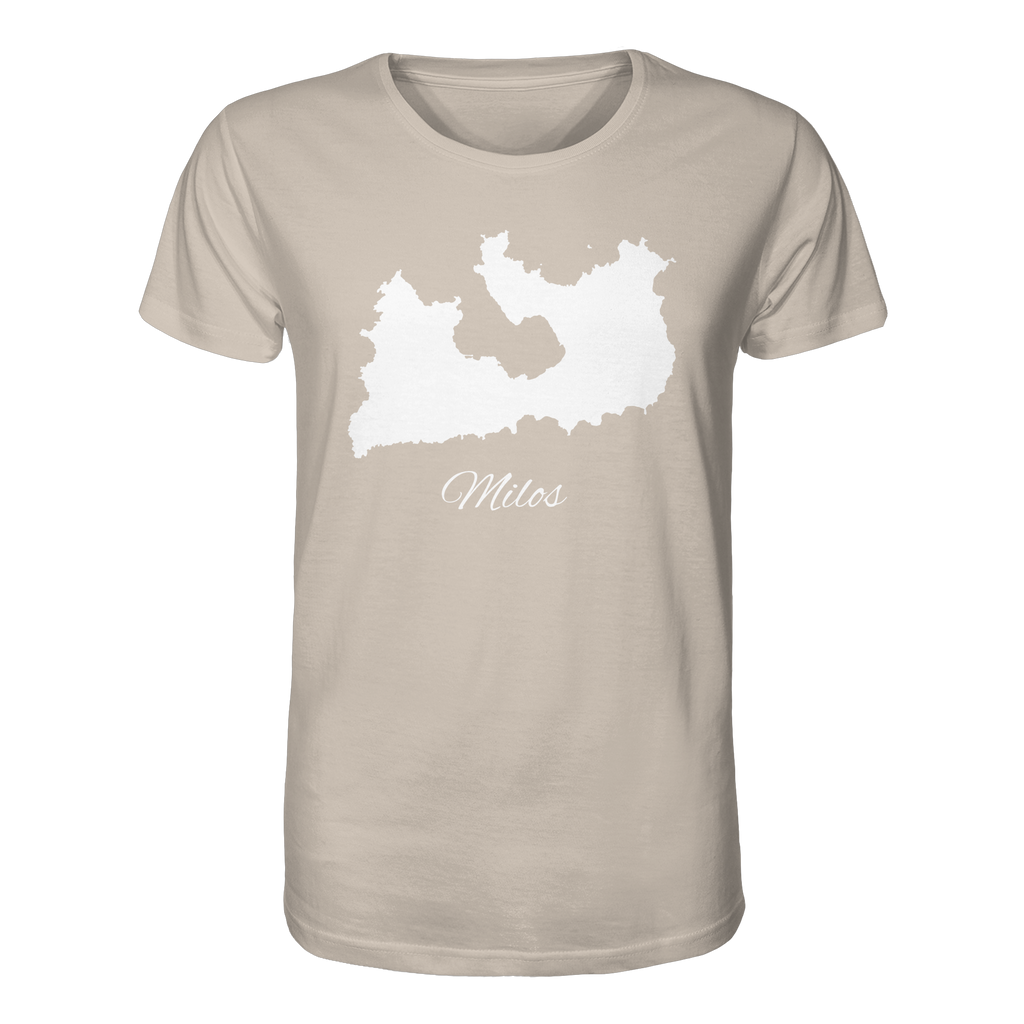 Milos Silhouette Griechenland - Organic Shirt