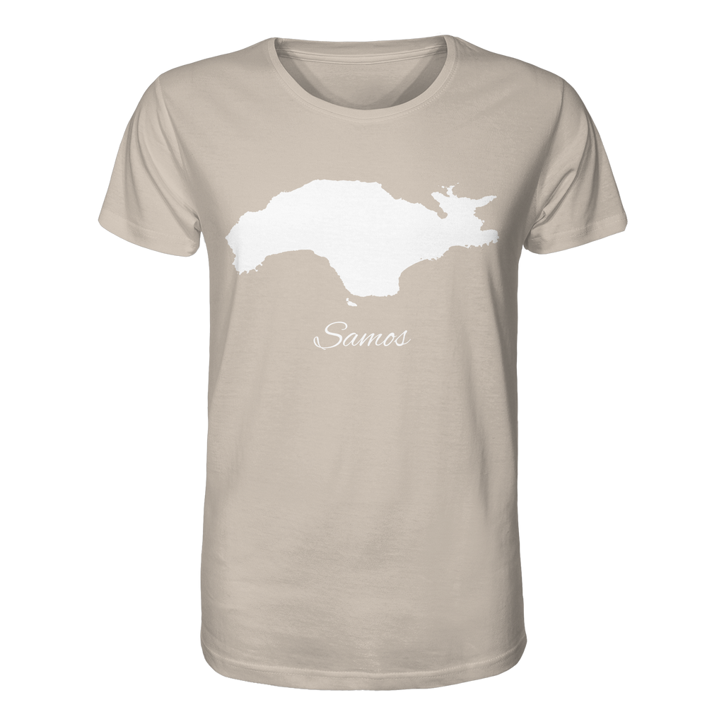 Samos Silhouette Griechenland - Organic Shirt