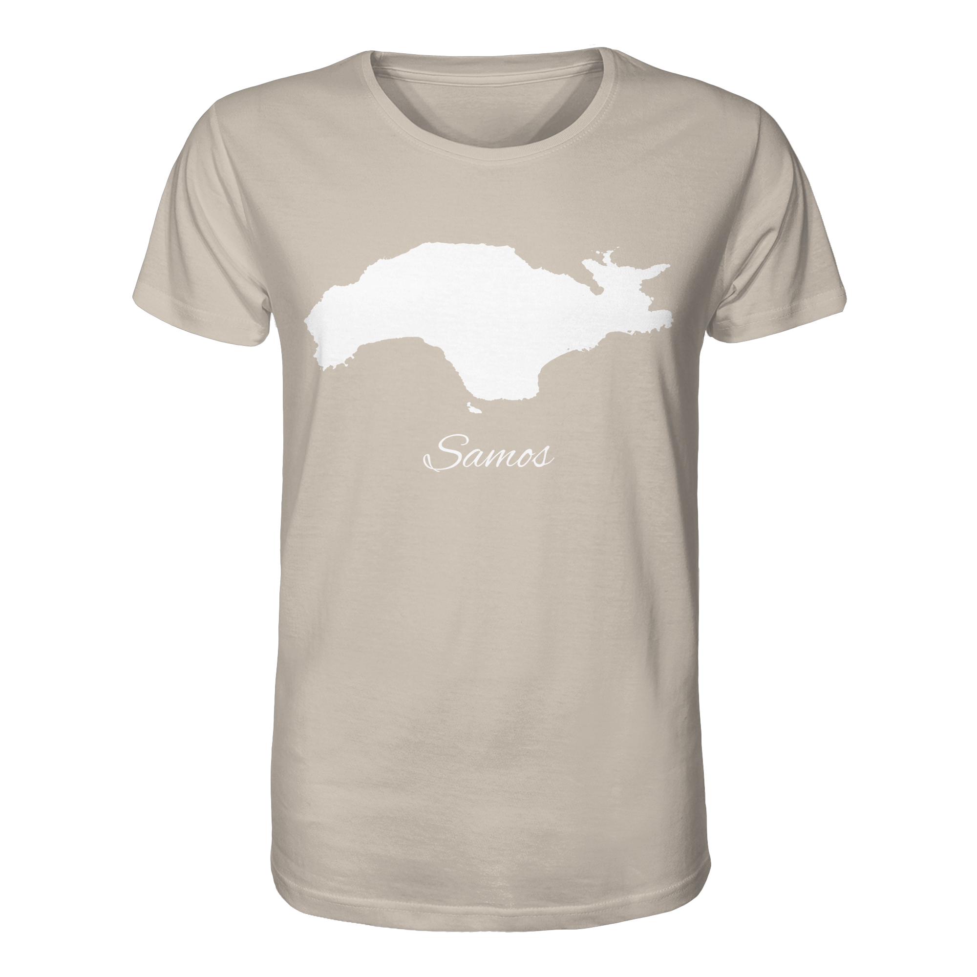 Samos Silhouette Griechenland - Organic Shirt