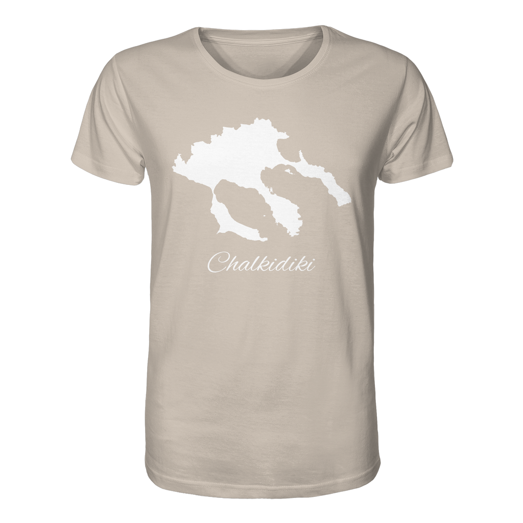 Chalkidiki Silhouette Griechenland - Organic Shirt