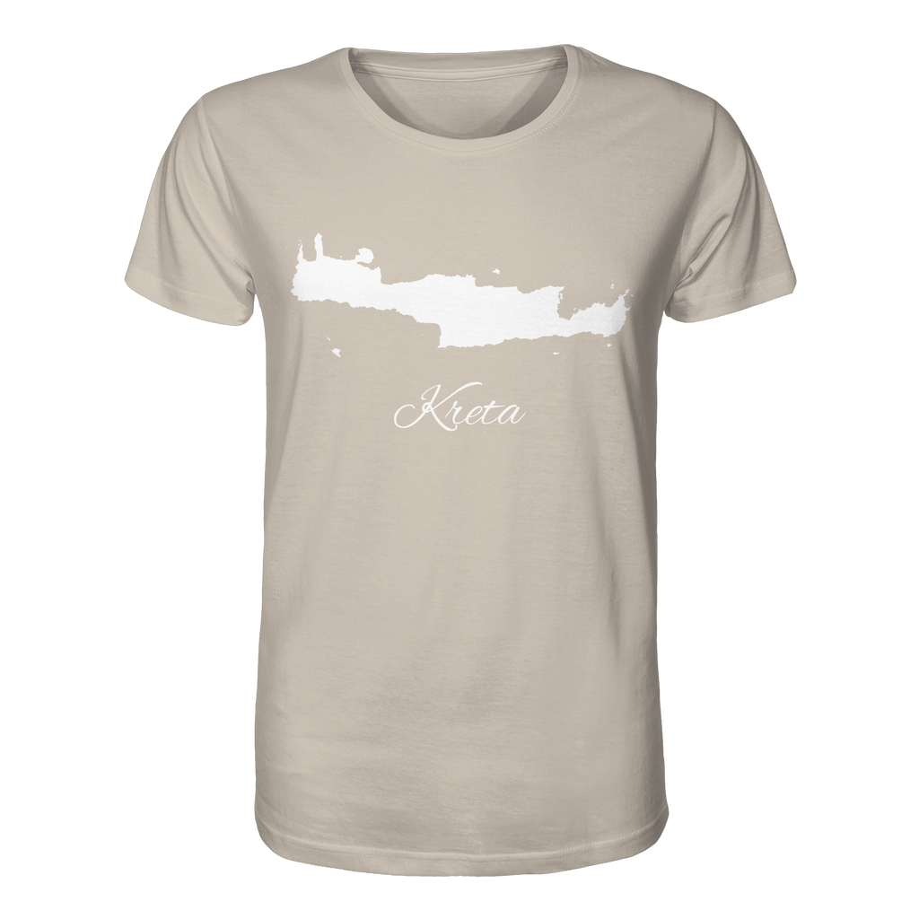 Kreta Silhouette Griechenland - Organic Shirt