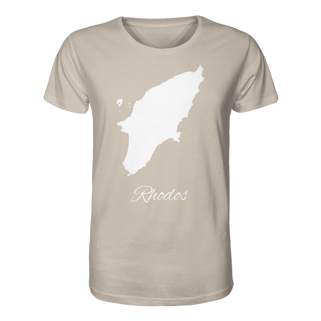 Rhodos Silhouette Griechenland - Organic Shirt