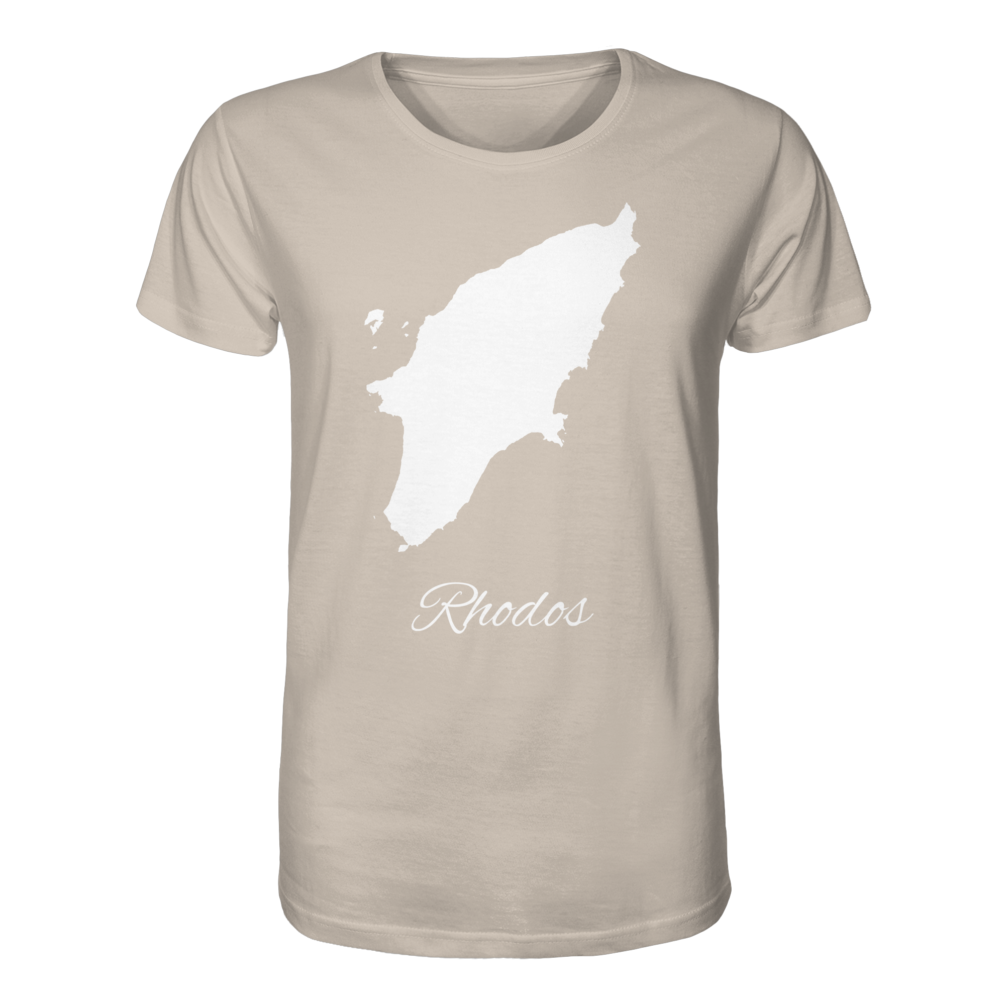 Rhodos Silhouette Griechenland - Organic Shirt