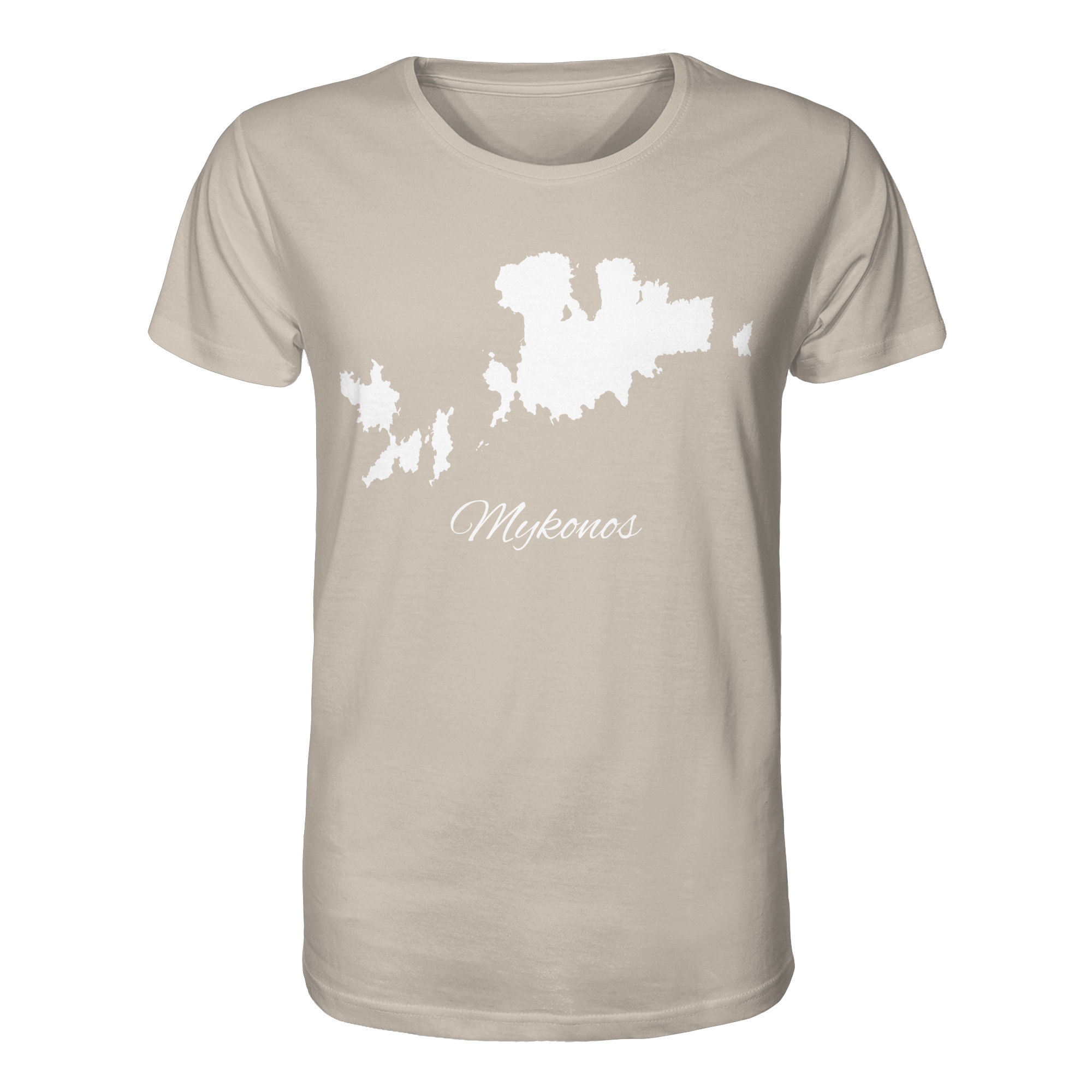 Mykonos Silhouette Griechenland - Organic Shirt