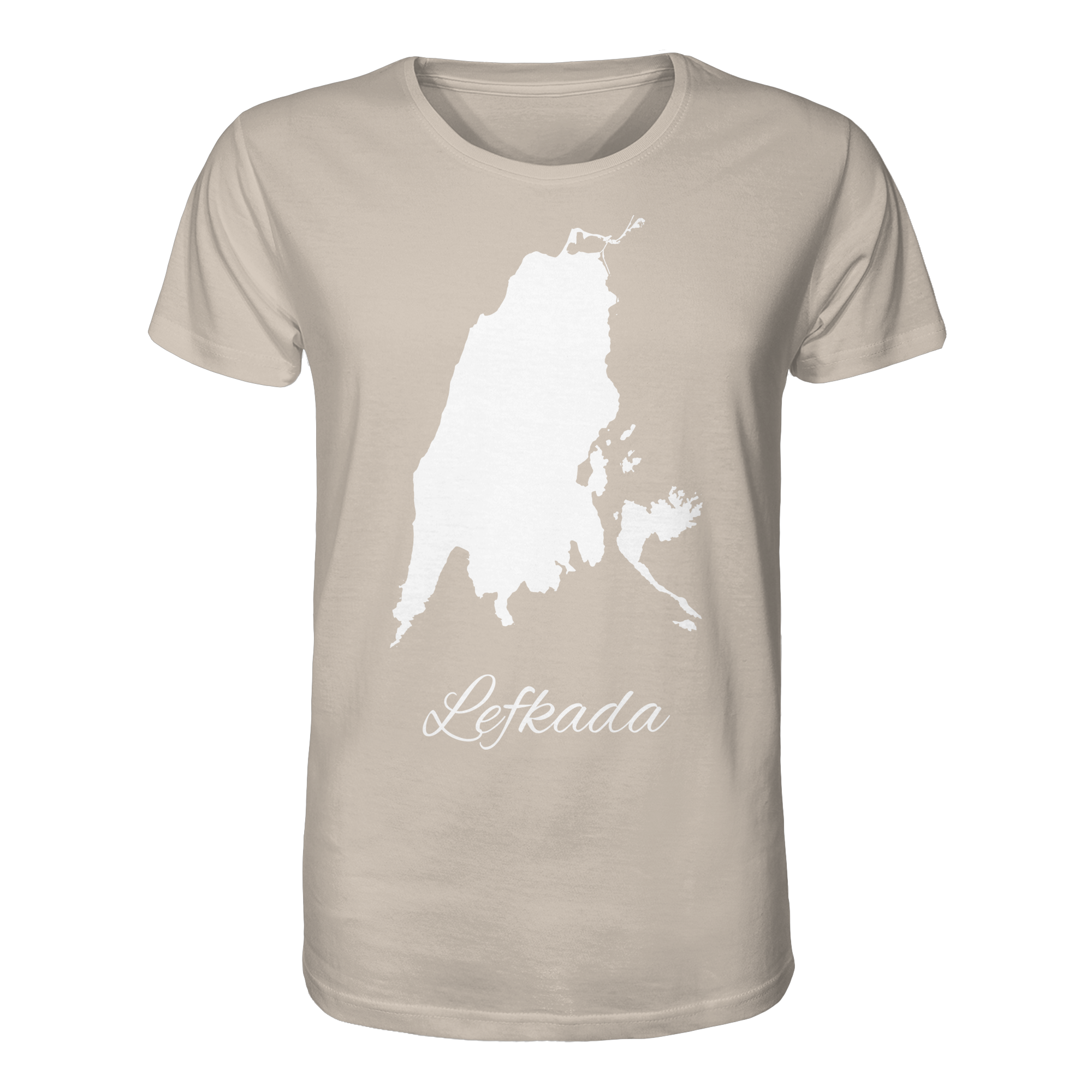 Lefkada Silhouette Griechenland - Organic Shirt