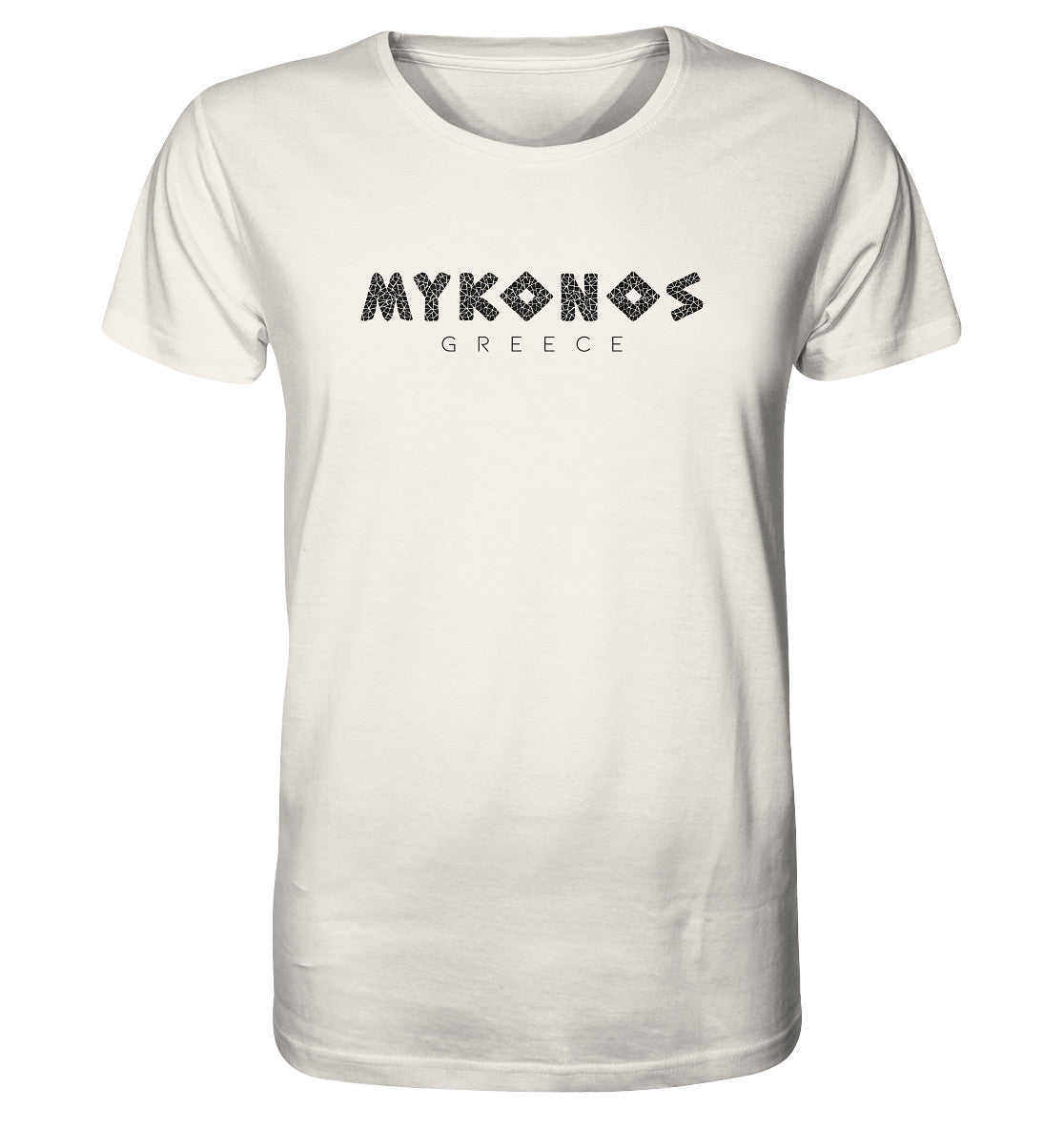 Mykonos Greece Mosaik - Organic Shirt