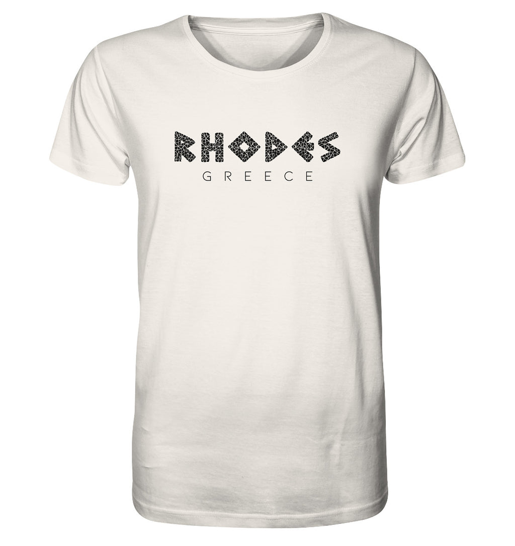 Rhodes Greece Mosaic - Organic Shirt