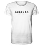 Mykonos Greece Mosaik - Organic Shirt