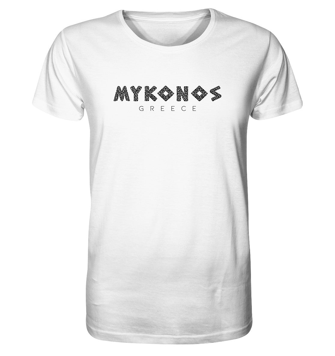 Mykonos Greece Mosaik - Organic Shirt