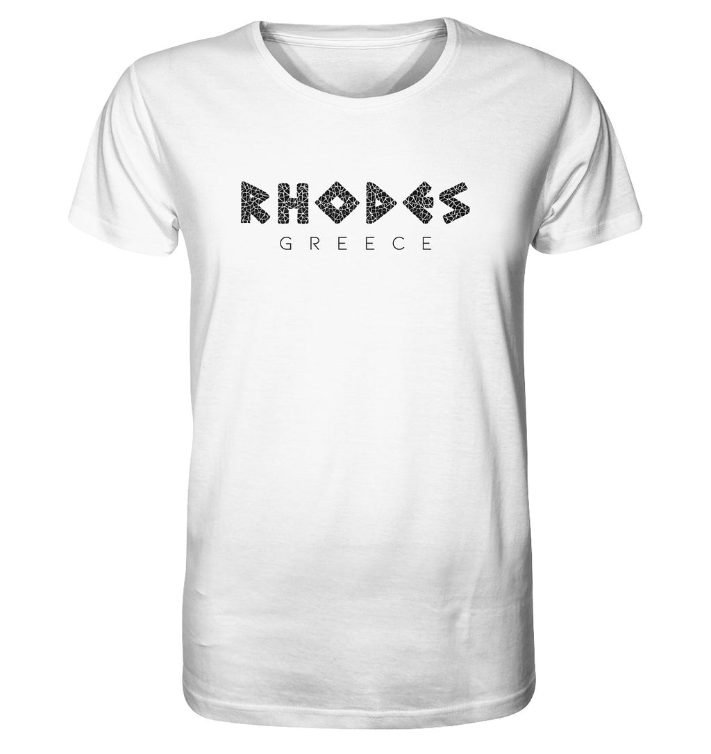 Rhodes Greece Mosaic - Organic Shirt