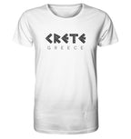 Crete Greece Mosaic - Organic Shirt