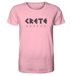 Crete Greece Mosaic - Organic Shirt