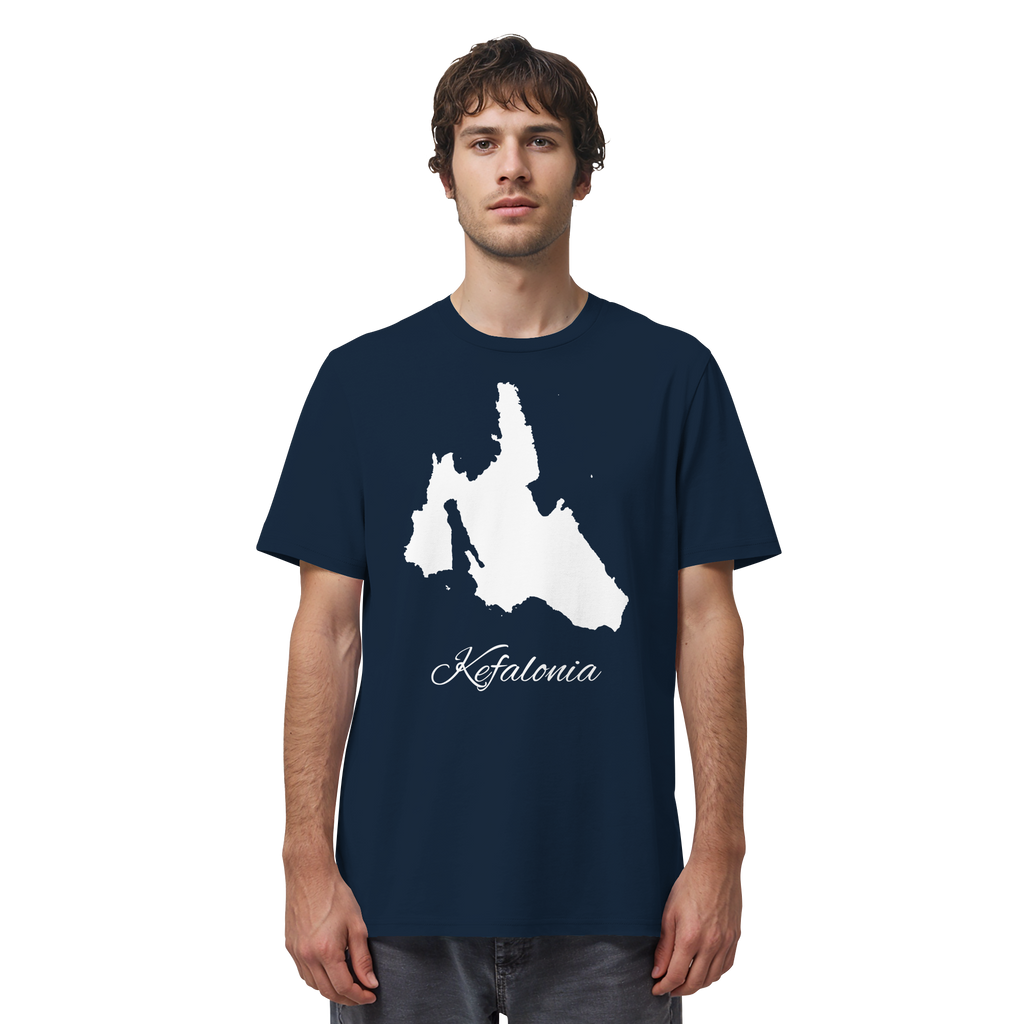 Kefalonia Silhouette Griechenland - Organic Shirt