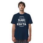 Trinke ich Raki träume ich von Kreta - Organic Shirt