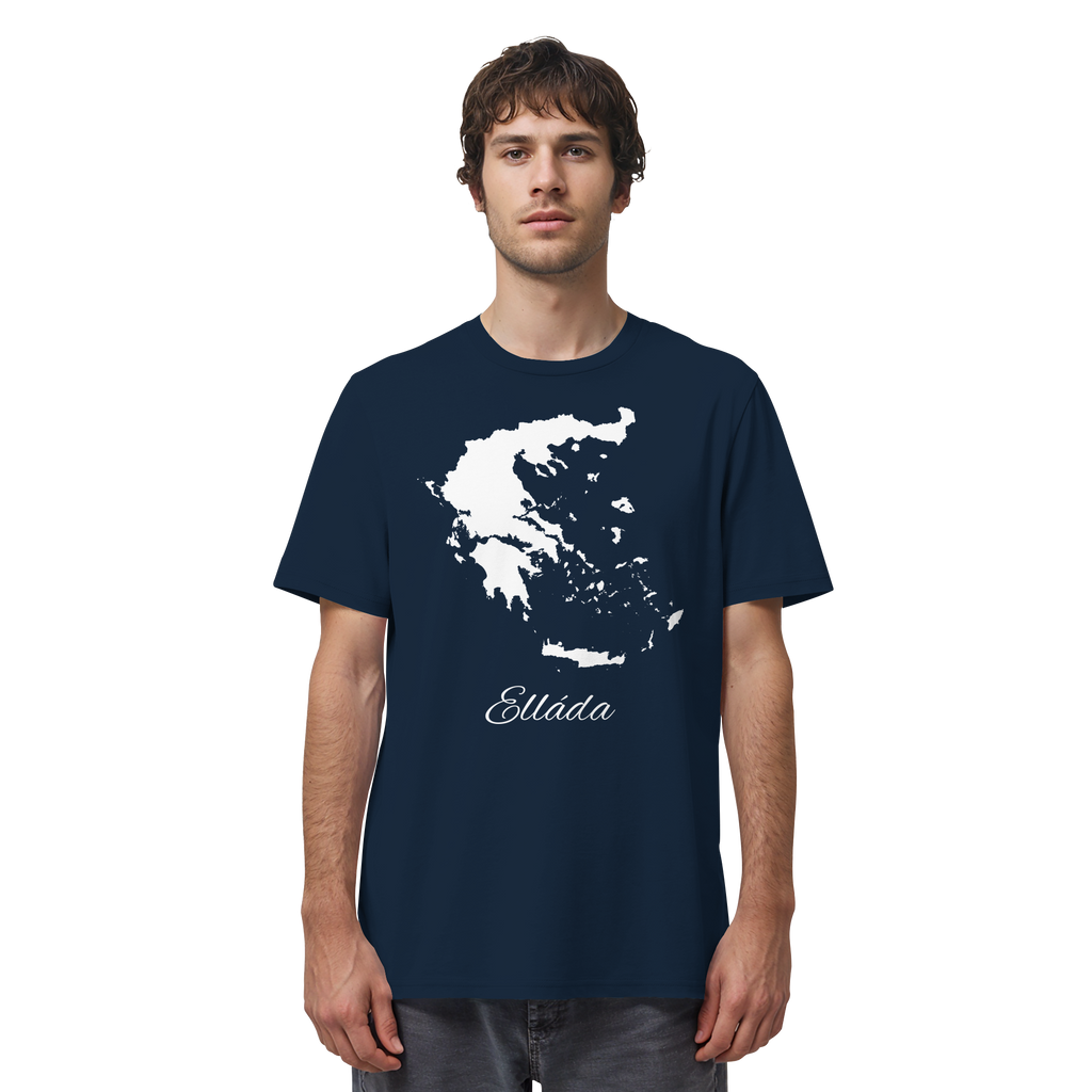 Ellada Silhouette Griechenland - Organic Shirt