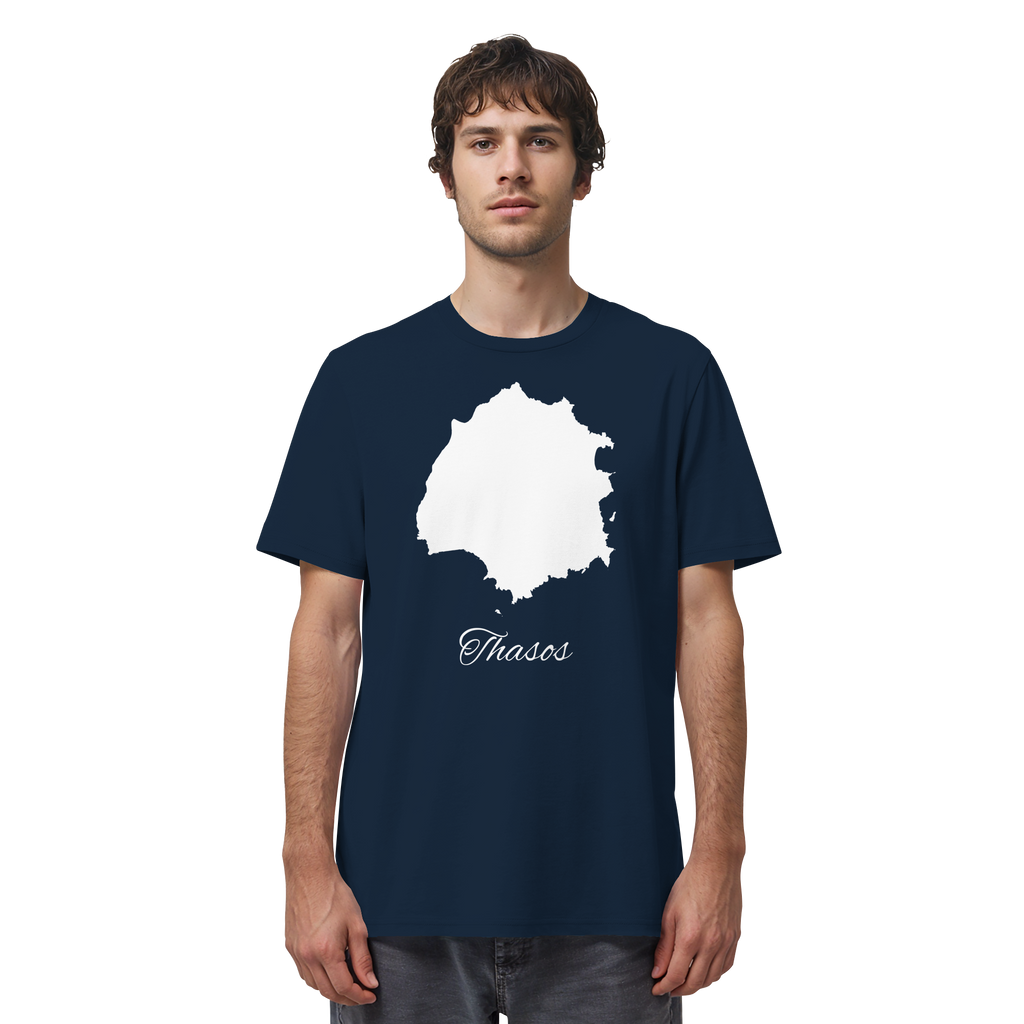 Thasos Silhouette Griechenland - Organic Shirt