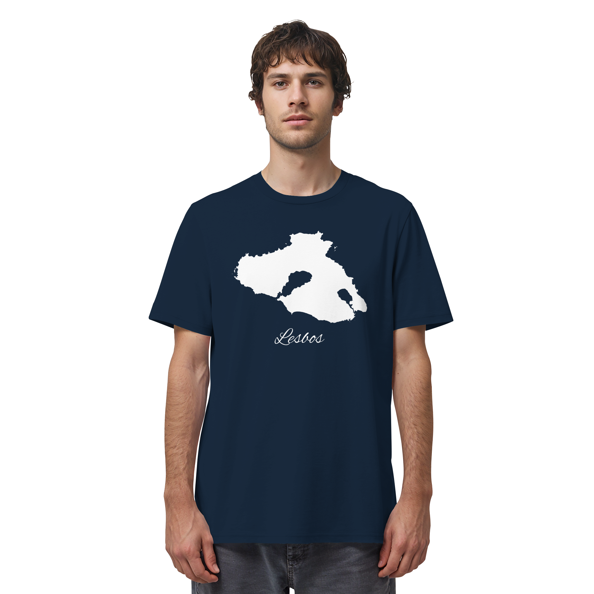 Lesbos Silhouette Griechenland - Organic Shirt