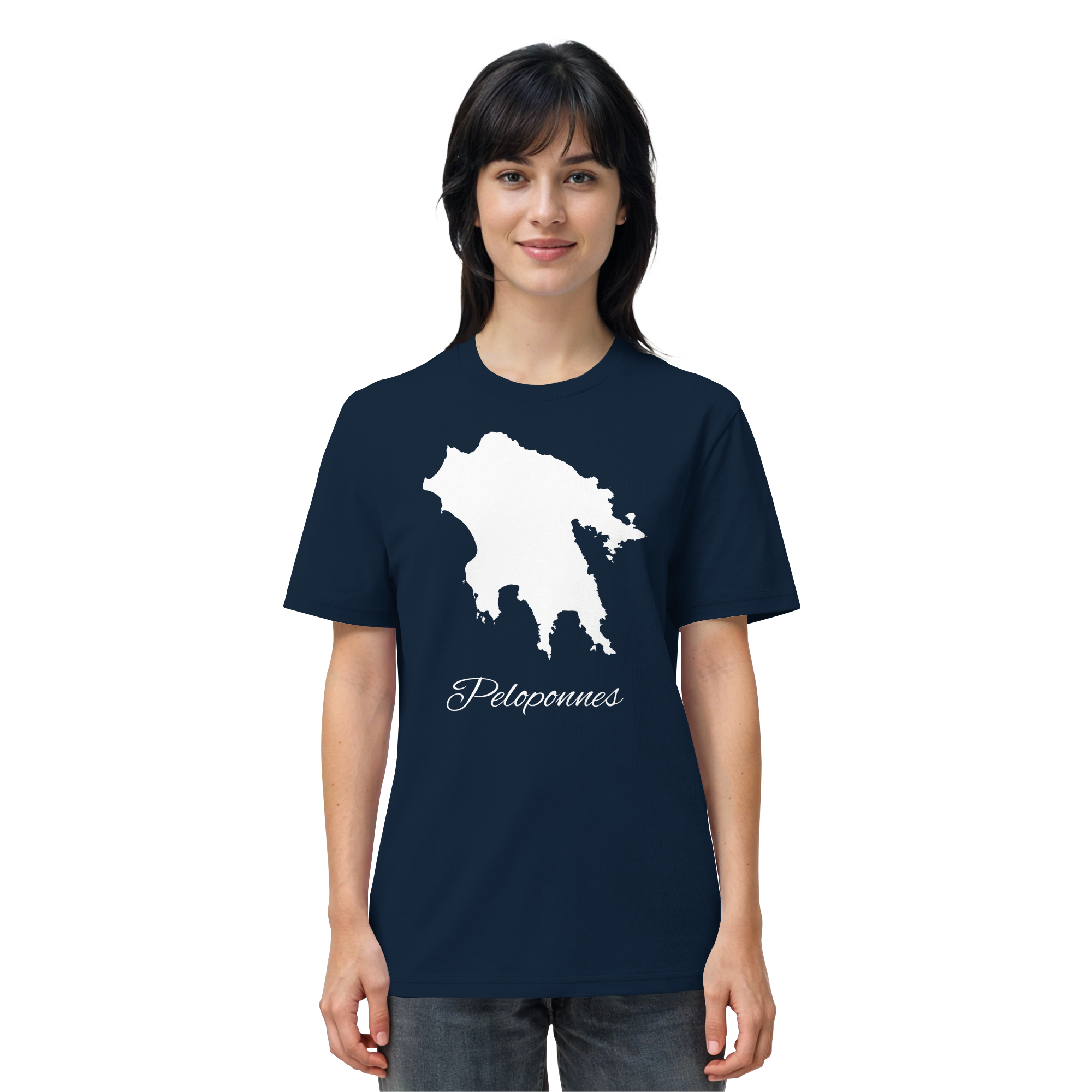 Peloponnes Silhouette Griechenland - Organic Shirt