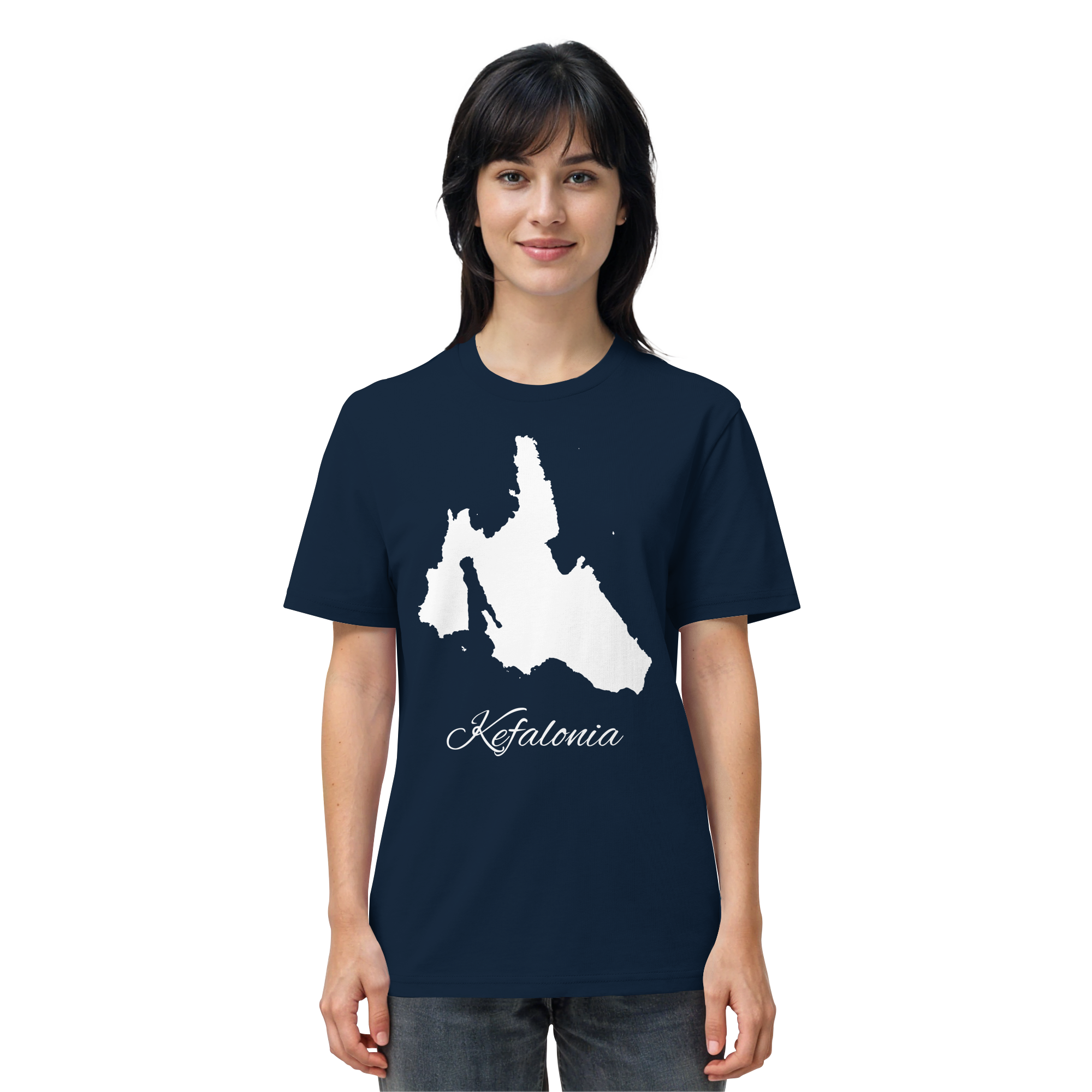 Kefalonia Silhouette Griechenland - Organic Shirt