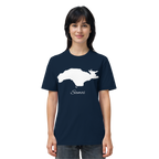 Samos Silhouette Griechenland - Organic Shirt