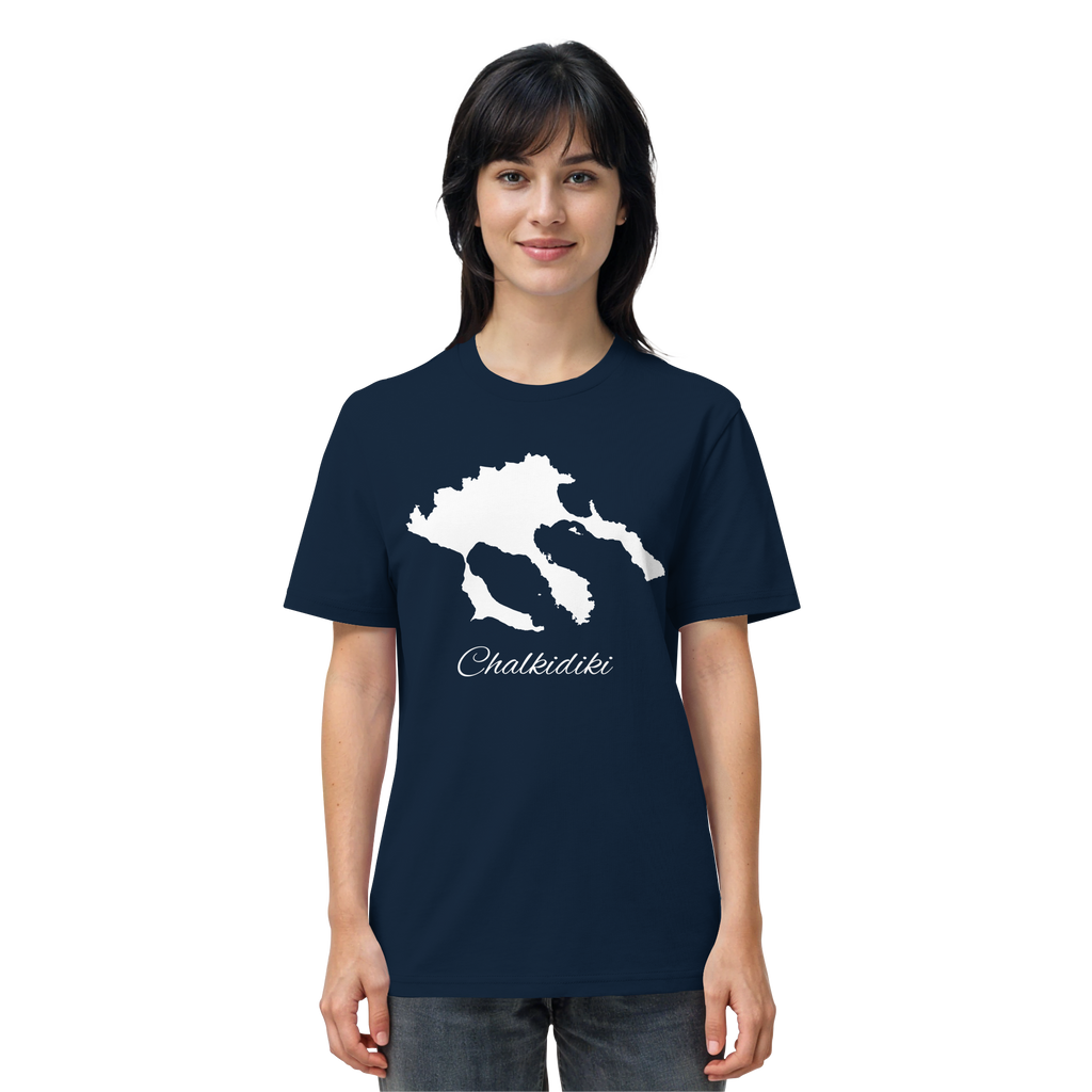 Chalkidiki Silhouette Griechenland - Organic Shirt