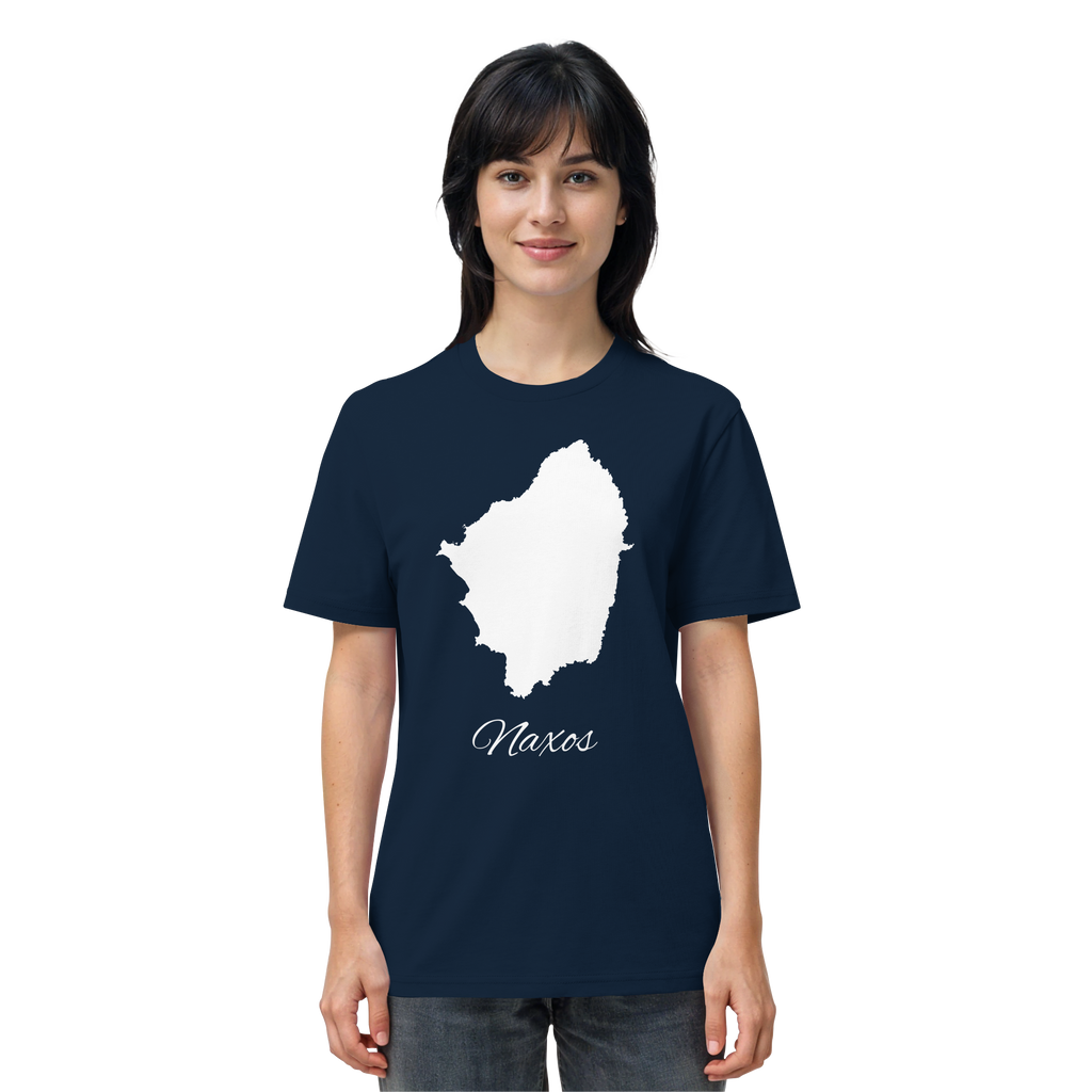 Naxos Silhouette Griechenland - Organic Shirt