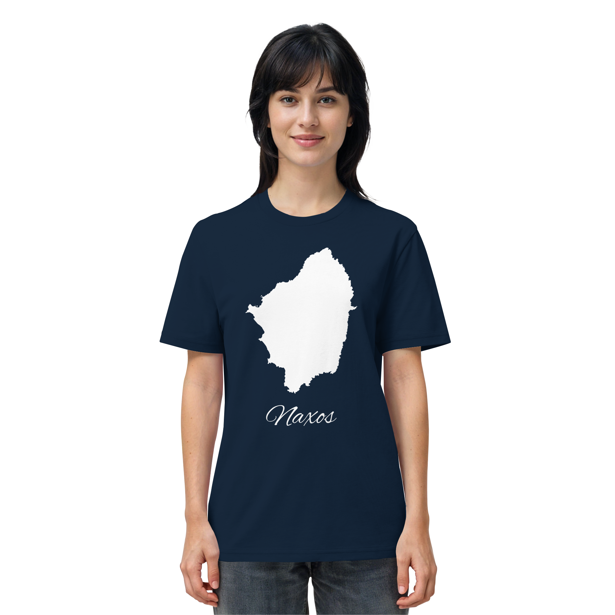 Naxos Silhouette Griechenland - Organic Shirt