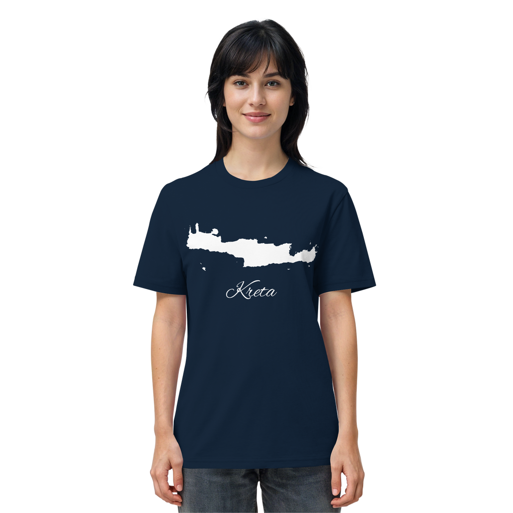 Kreta Silhouette Griechenland - Organic Shirt
