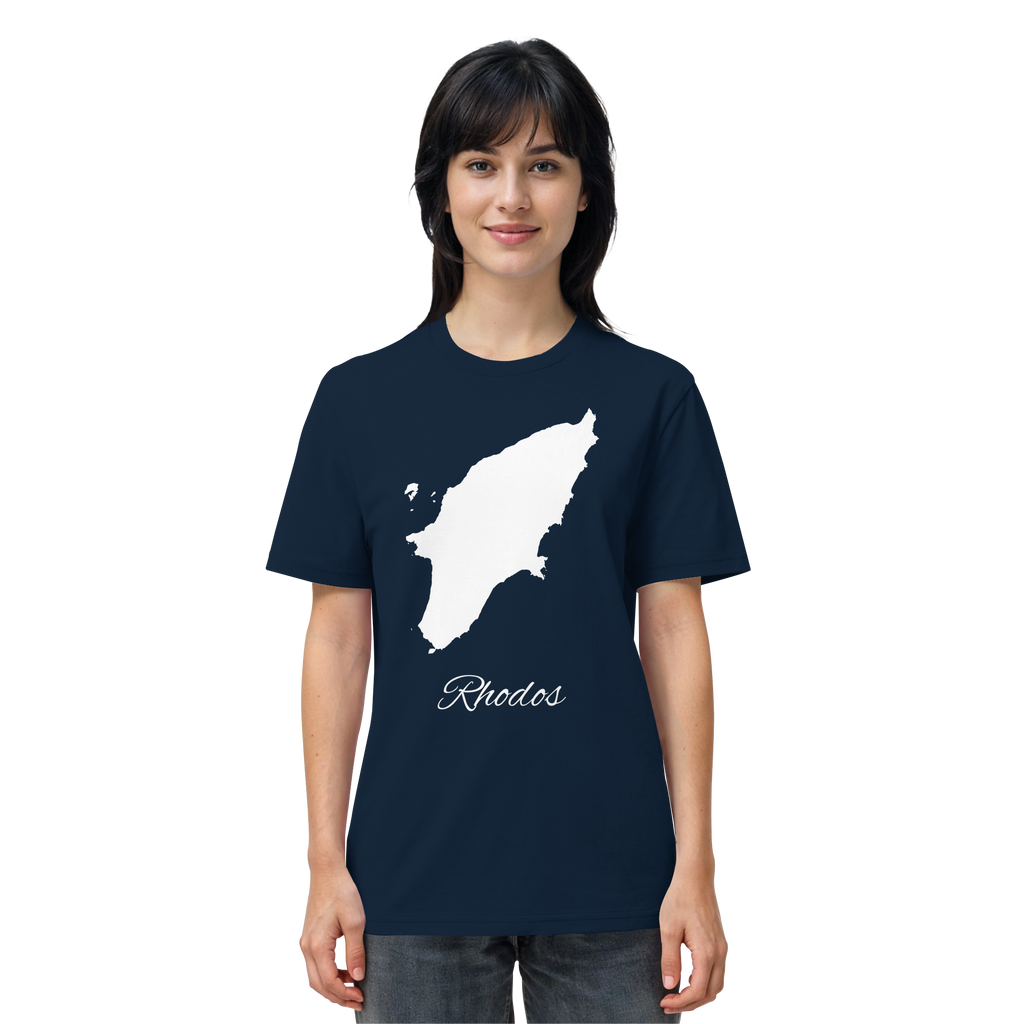 Rhodos Silhouette Griechenland - Organic Shirt