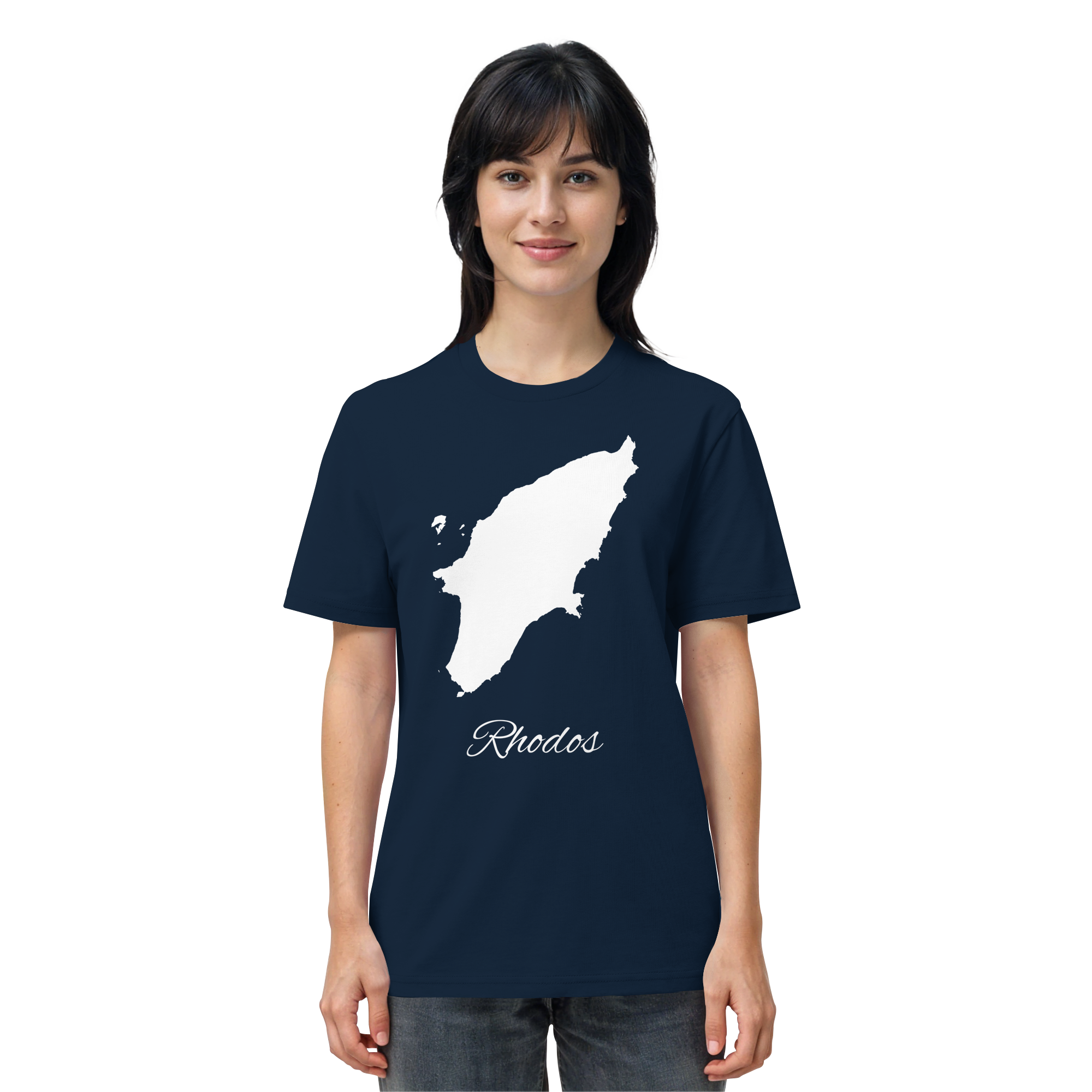 Rhodos Silhouette Griechenland - Organic Shirt