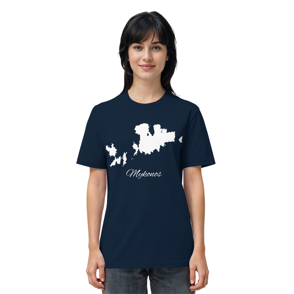 Mykonos Silhouette Griechenland - Organic Shirt