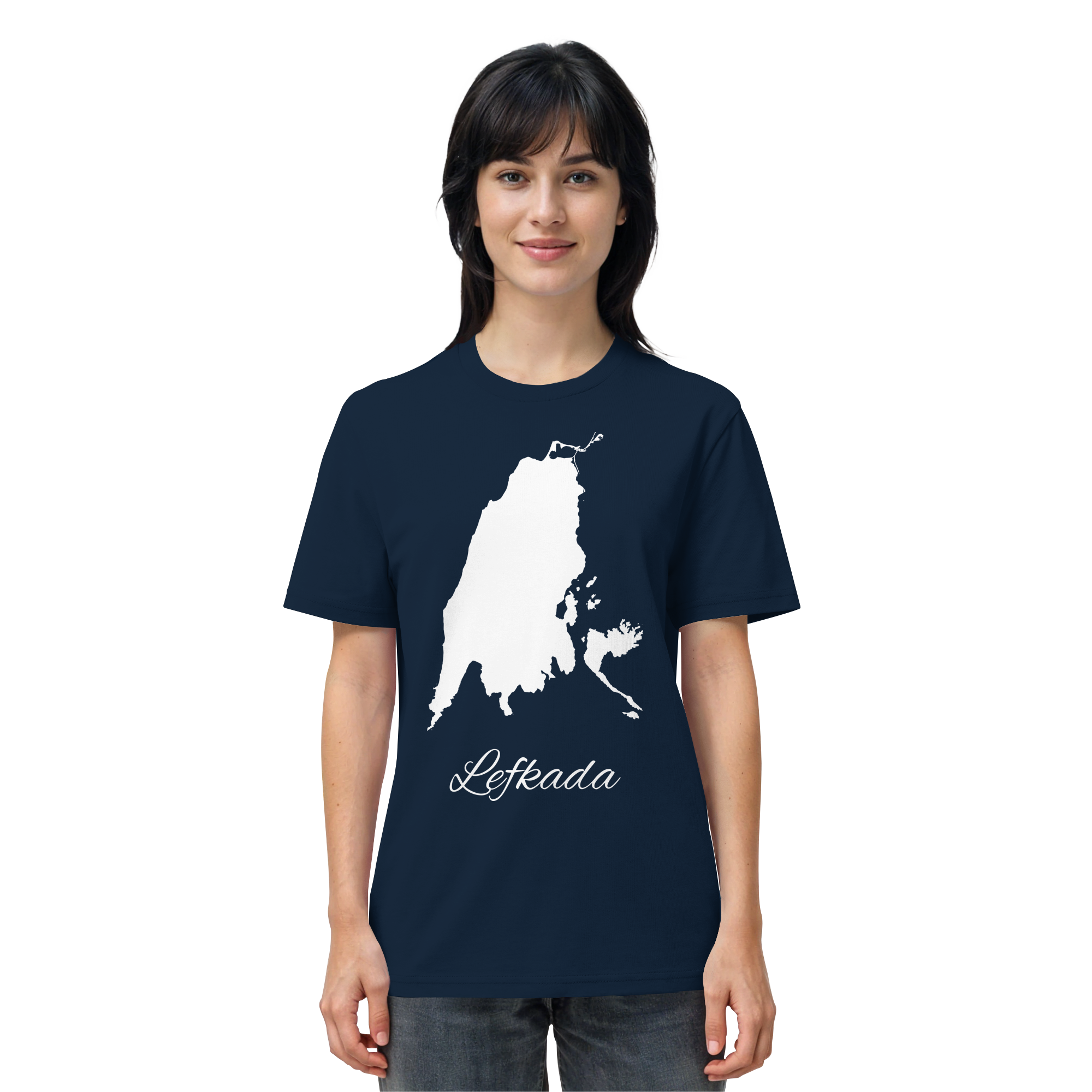 Lefkada Silhouette Griechenland - Organic Shirt