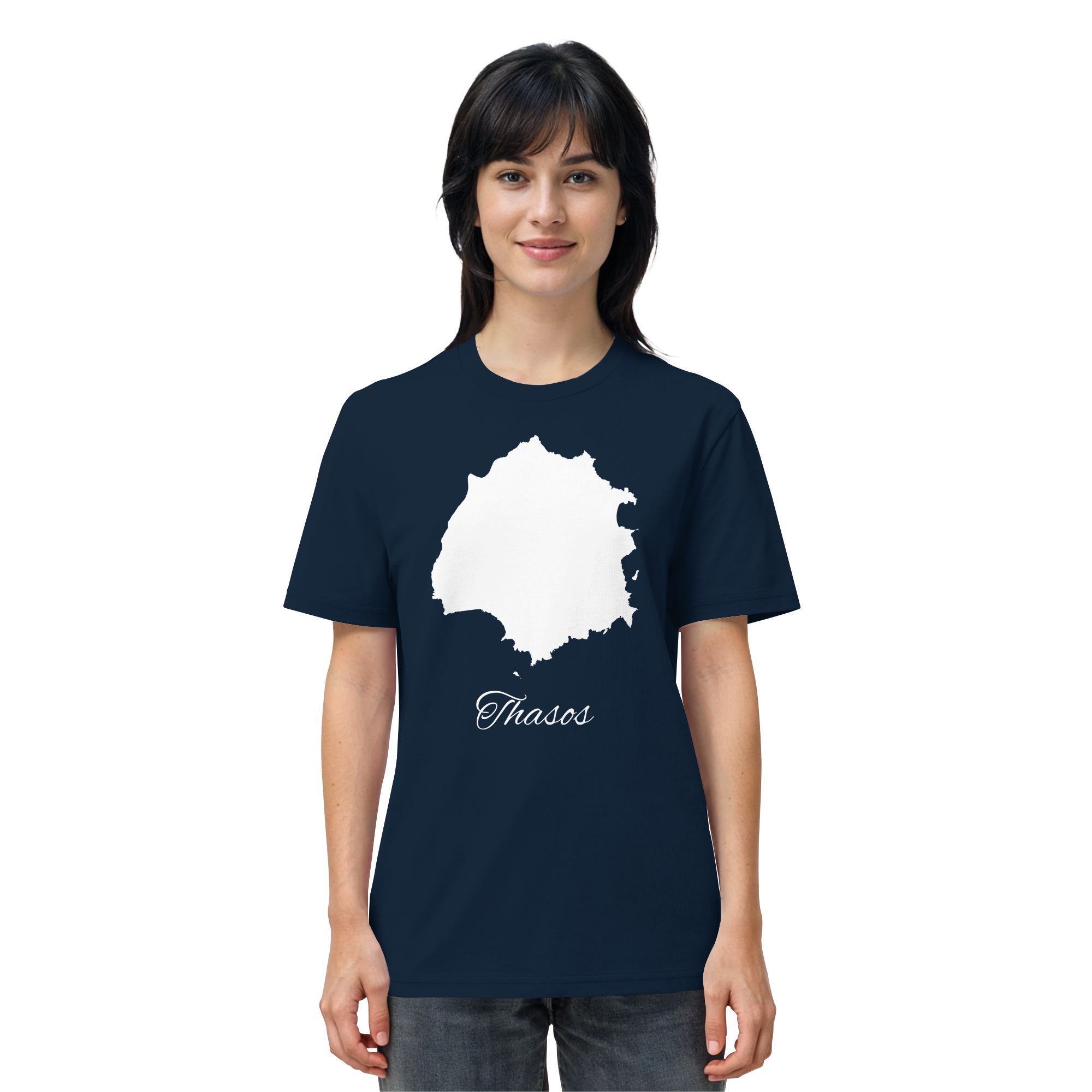 Thasos Silhouette Griechenland - Organic Shirt