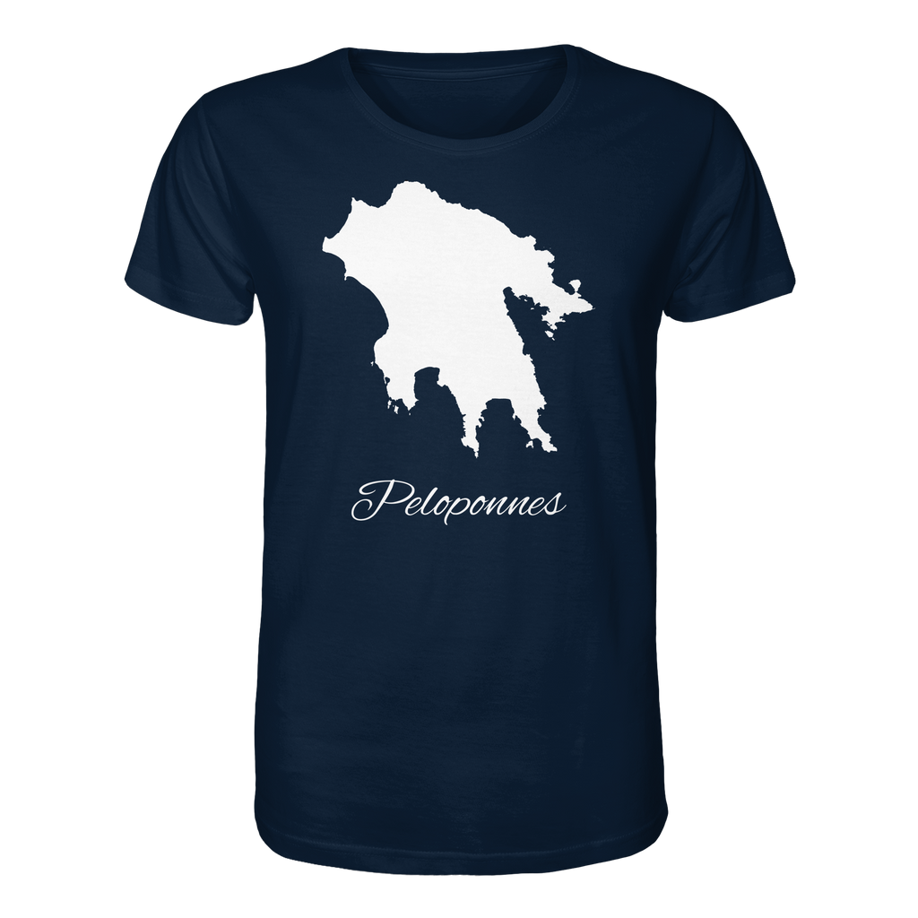 Peloponnes Silhouette Griechenland - Organic Shirt