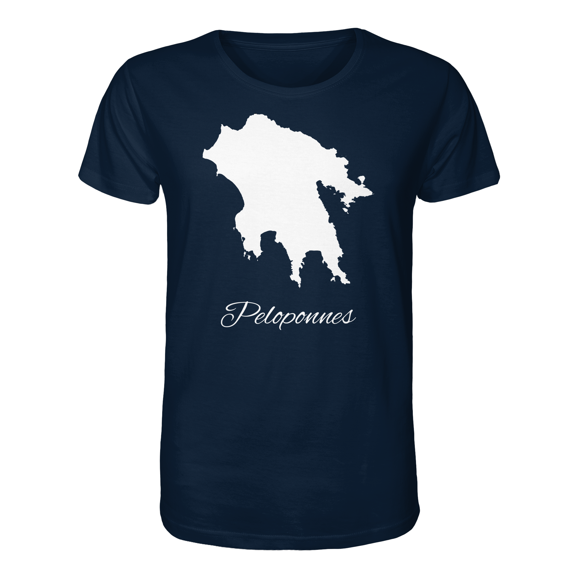 Peloponnes Silhouette Griechenland - Organic Shirt