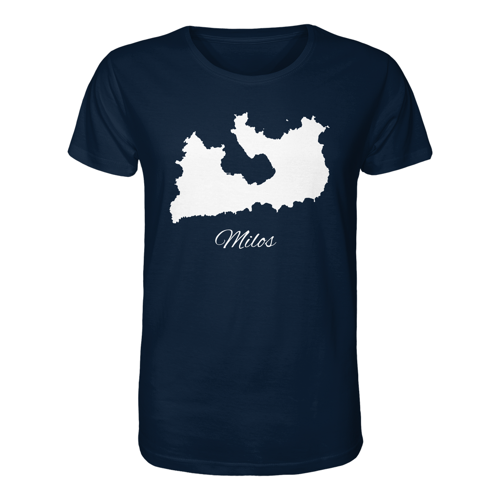 Milos Silhouette Griechenland - Organic Shirt