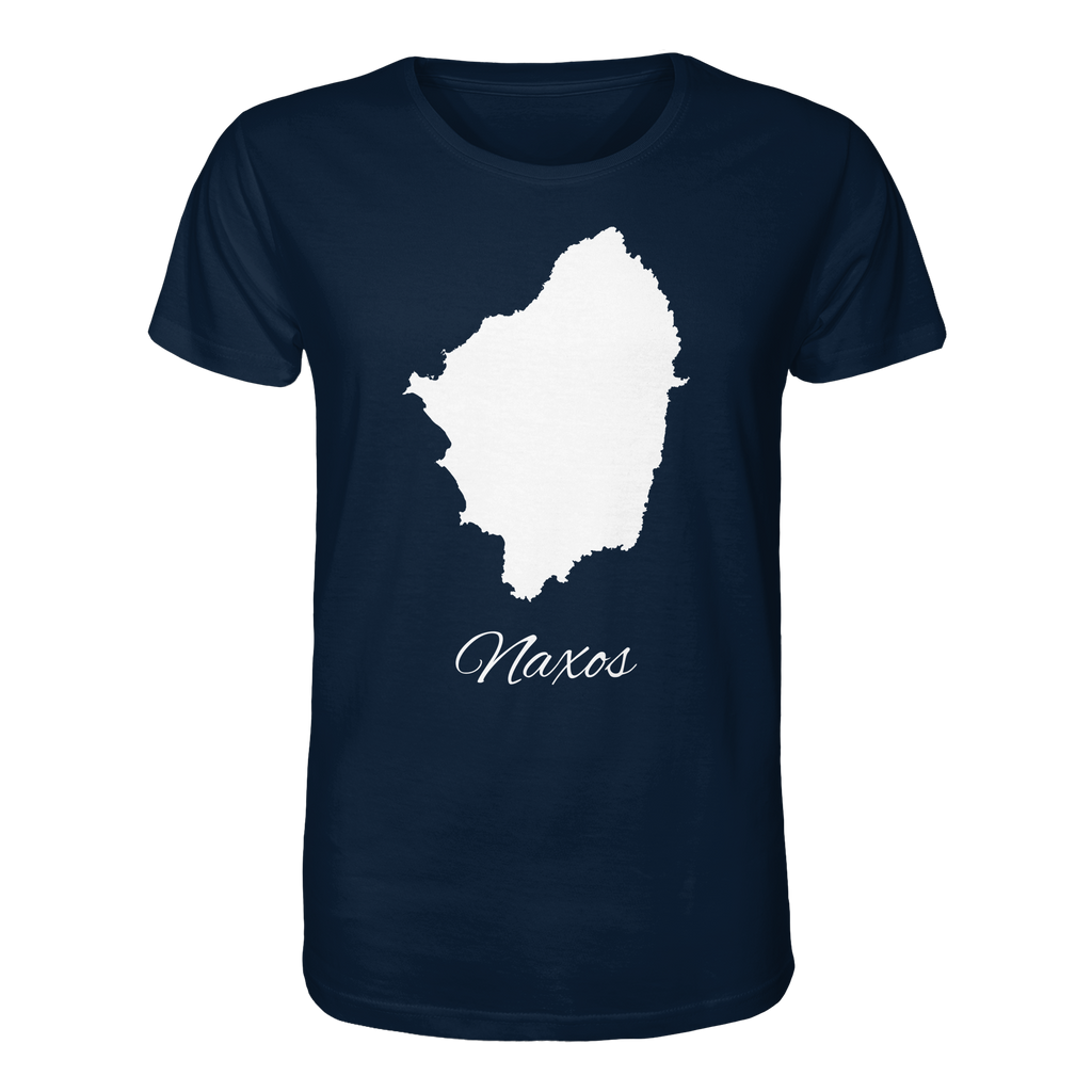Naxos Silhouette Griechenland - Organic Shirt