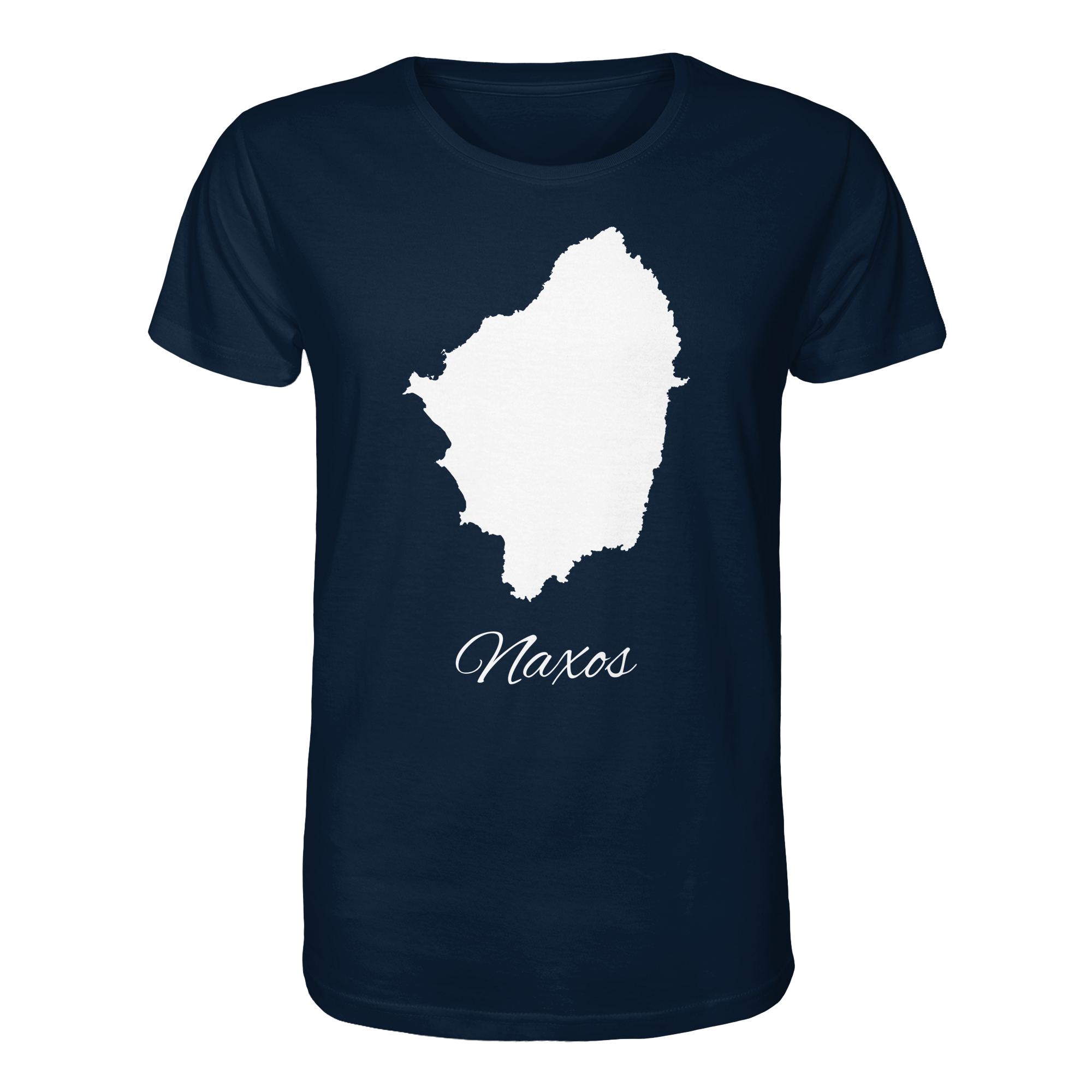 Naxos Silhouette Griechenland - Organic Shirt