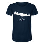 Kreta Silhouette Griechenland - Organic Shirt