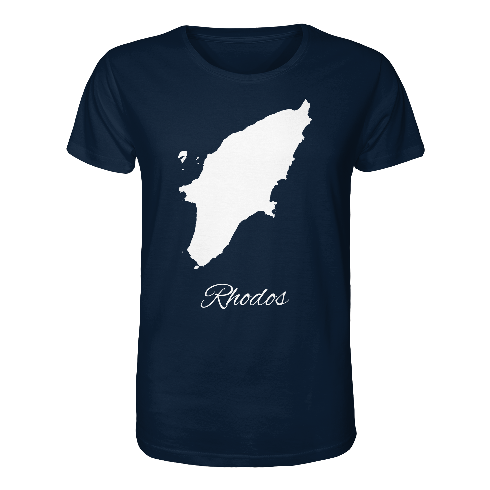 Rhodos Silhouette Griechenland - Organic Shirt