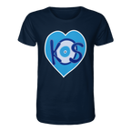 Kos - Blaues Herz - Organic Shirt