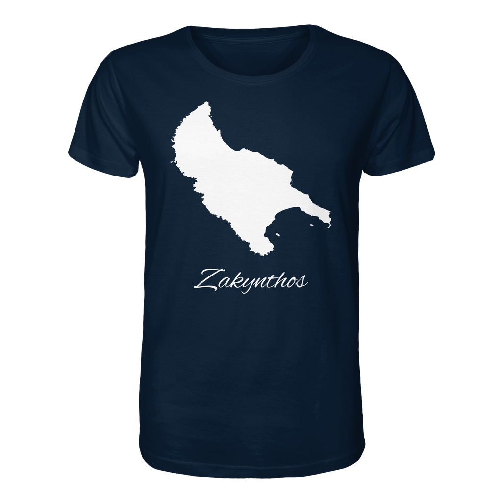 Zakynthos Silhouette Griechenland - Organic Shirt